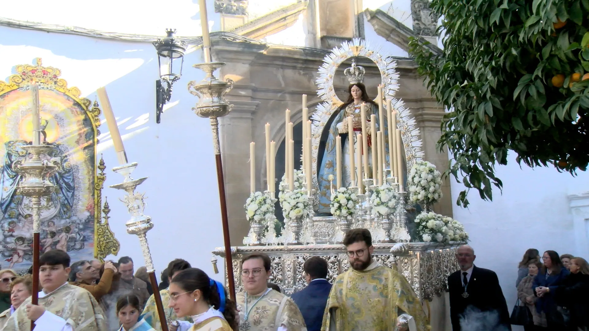 Procesión de la Inmaculada del Voto en Bujalance