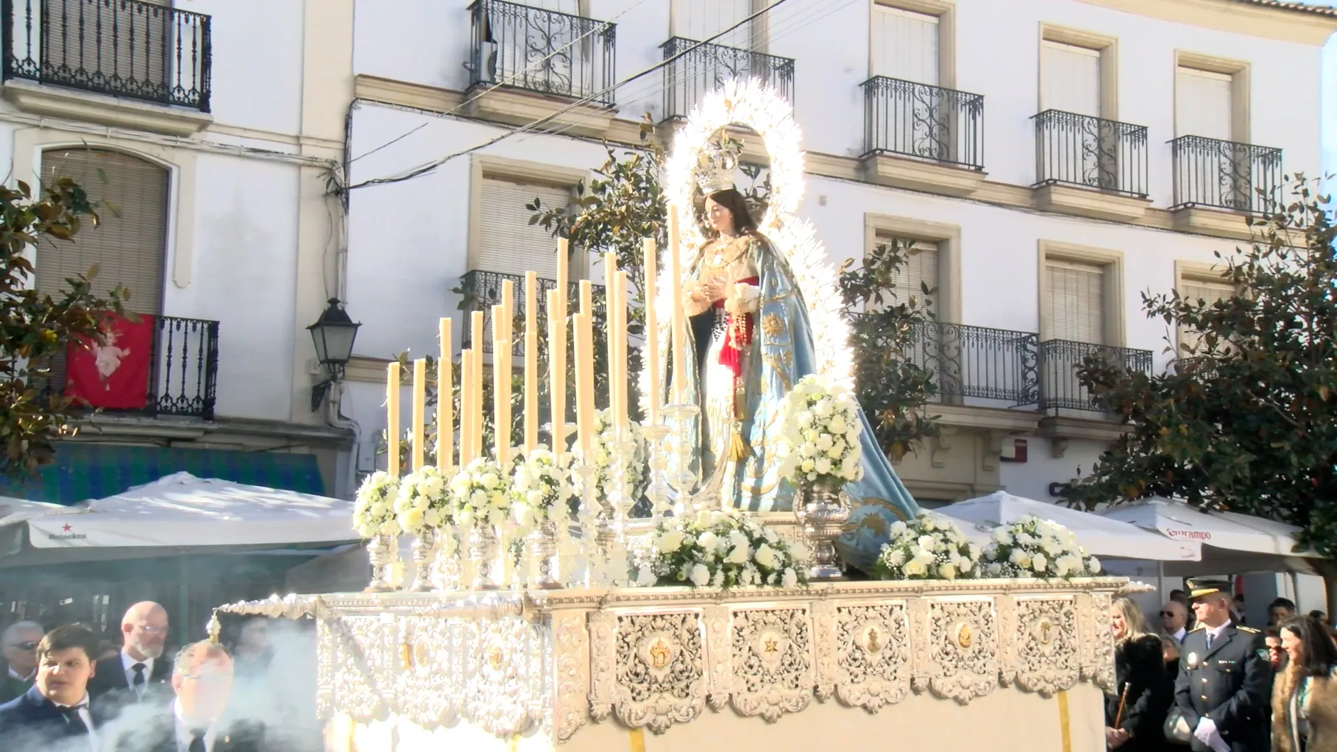 Procesión de la Inmaculada del Voto en Bujalance