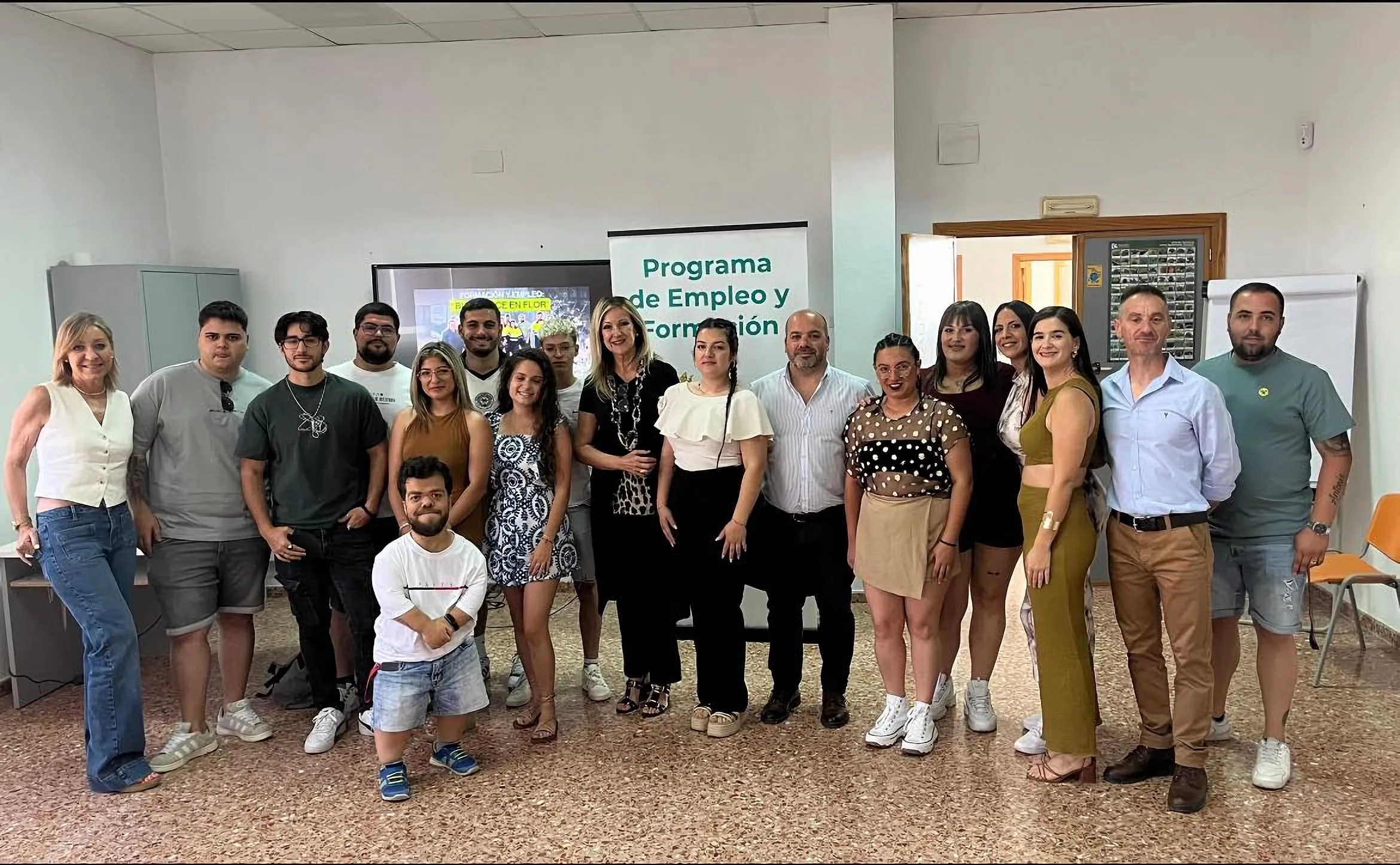 Clausura del programa de empleo “Bujalance en Flor”. Foto: Ayuntamiento de Bujalance