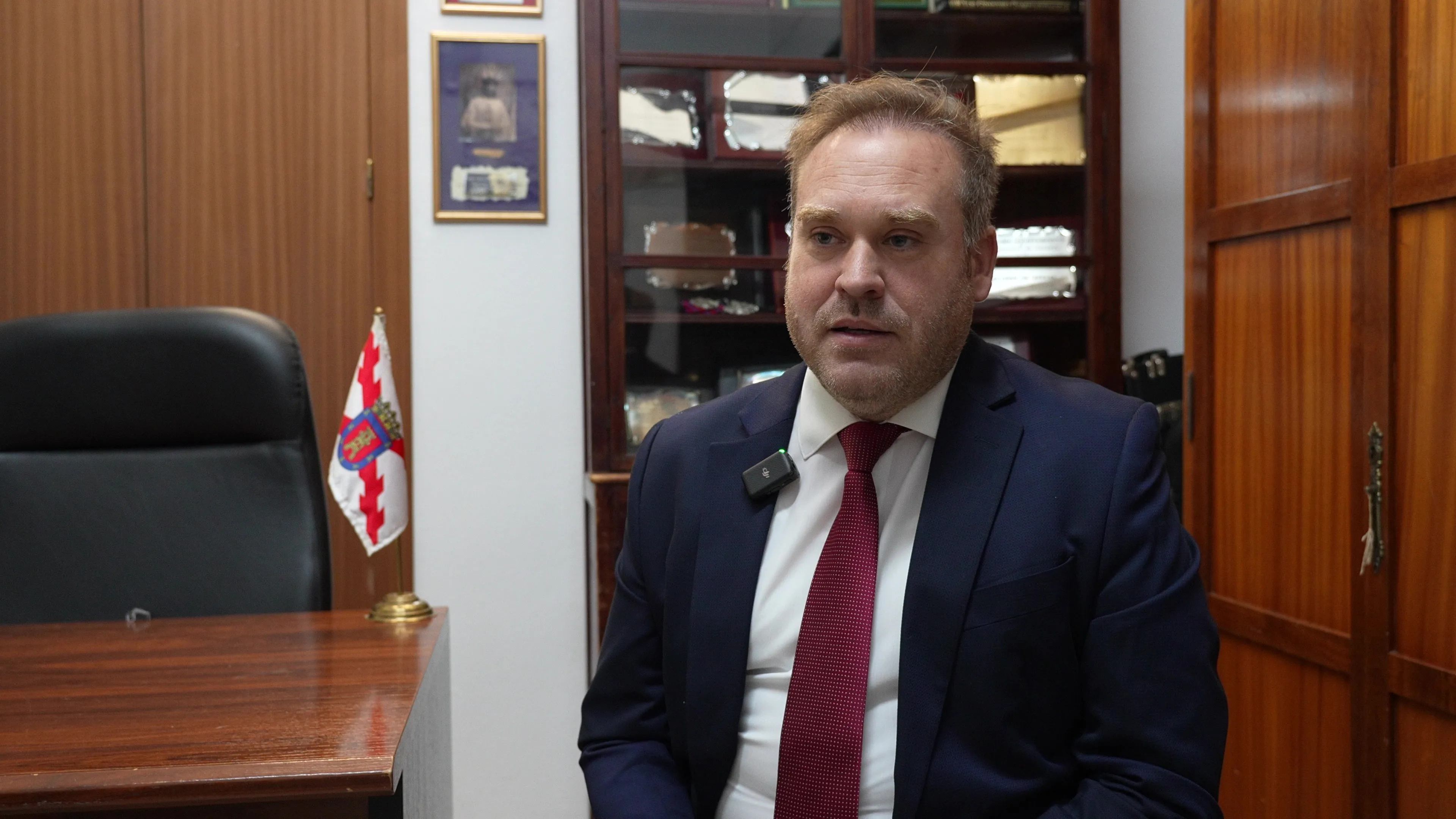 Francisco Navarro, director de la banda de música Pedro Lavirgen de Bujalance