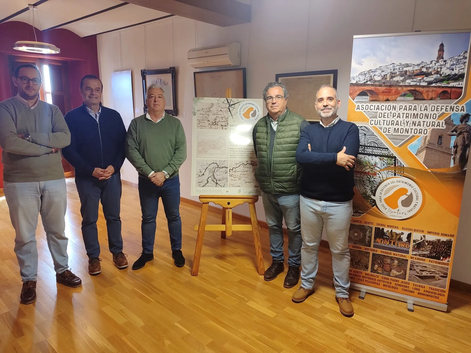 La Asociación para la Defensa del Patrimonio Cultural y Natural de Montoro organiza una exposición única con mapas históricos de la provincia