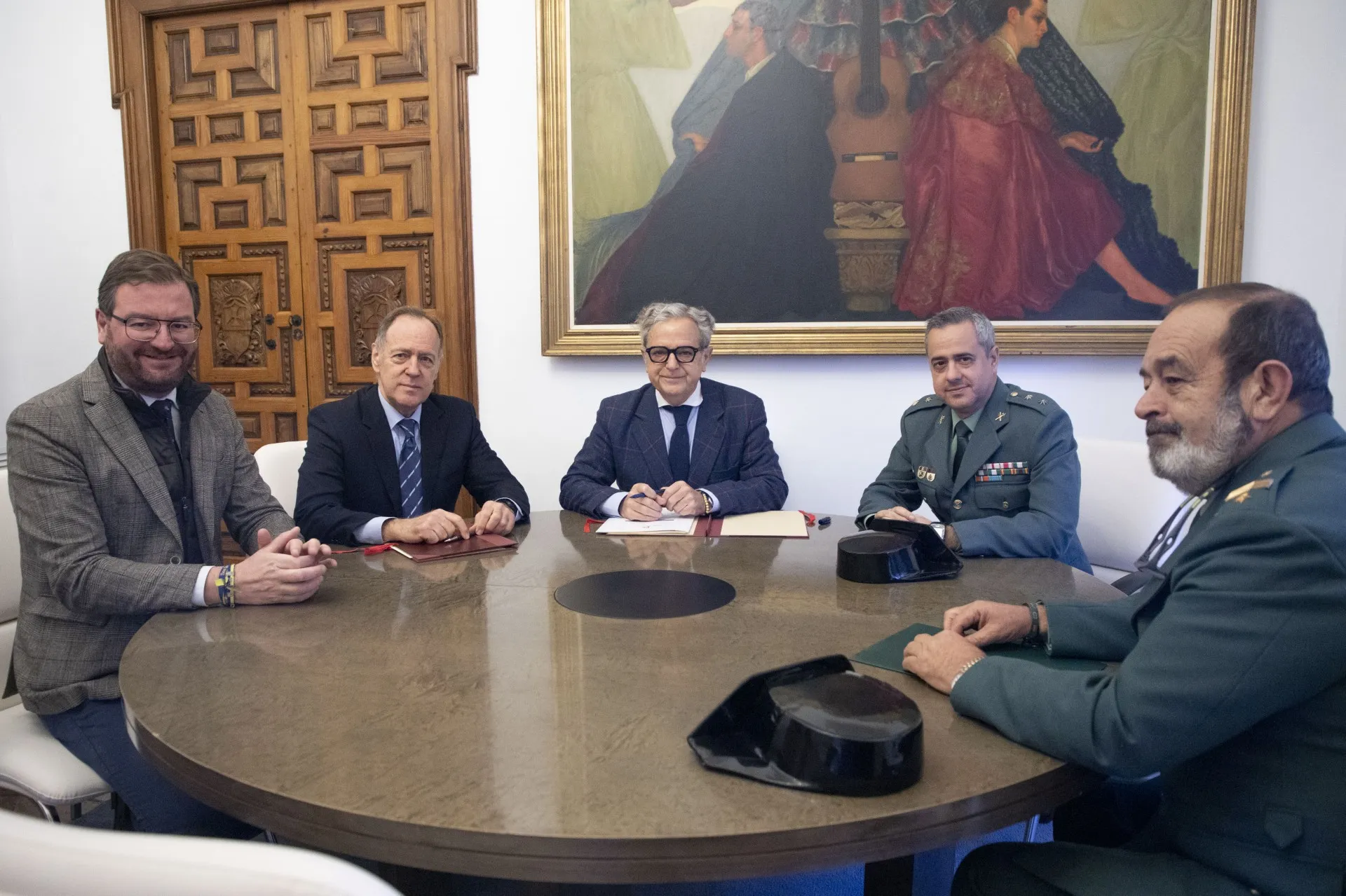Firma del convenio entre Diputación de Córdoba y Guardia Civil Firma del convenio entre Diputación de Córdoba y Guardia Civil