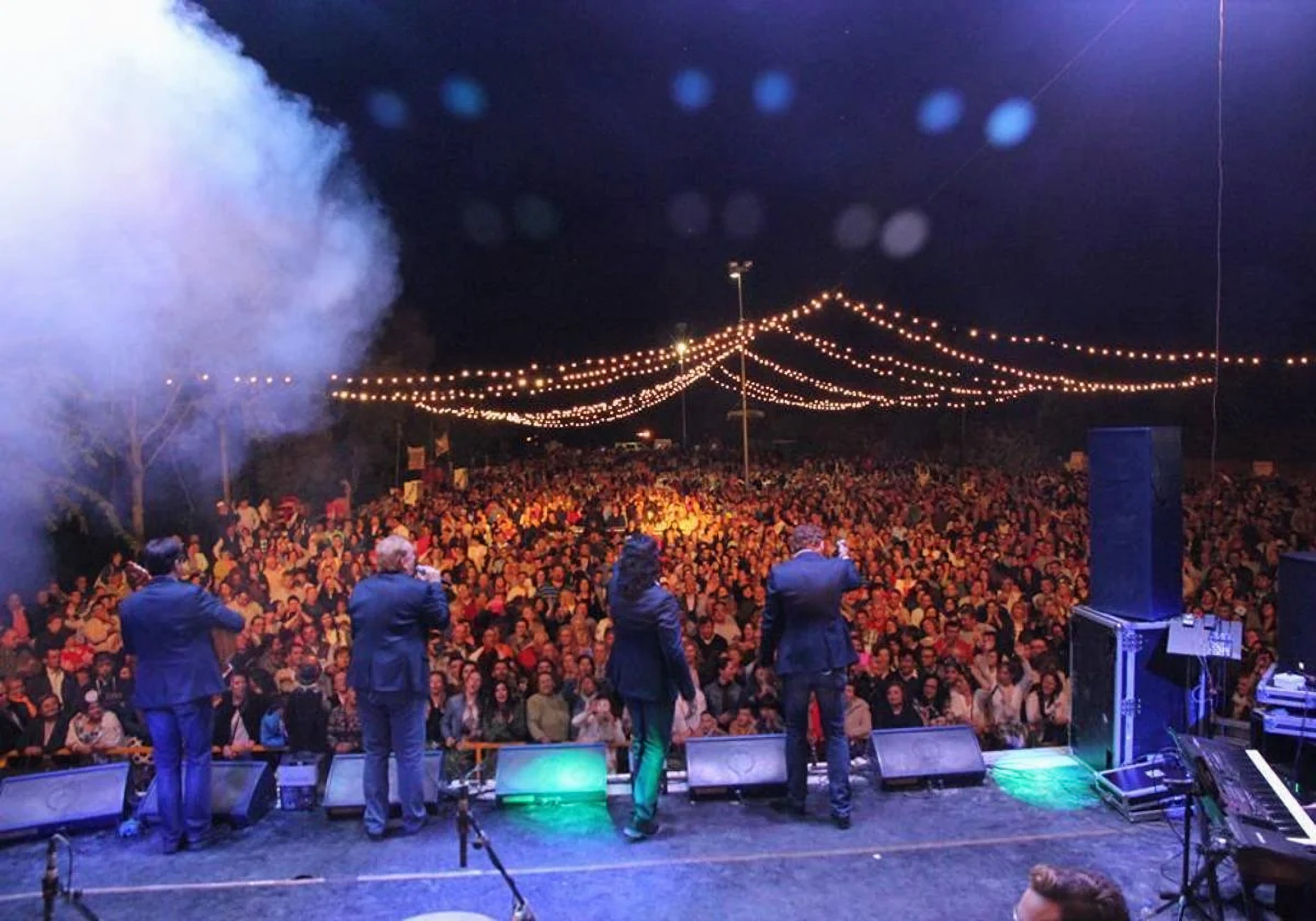 Concierto en el recinto ferial de Villafranca de Córdoba. Foto: Ayuntamiento de villafranca