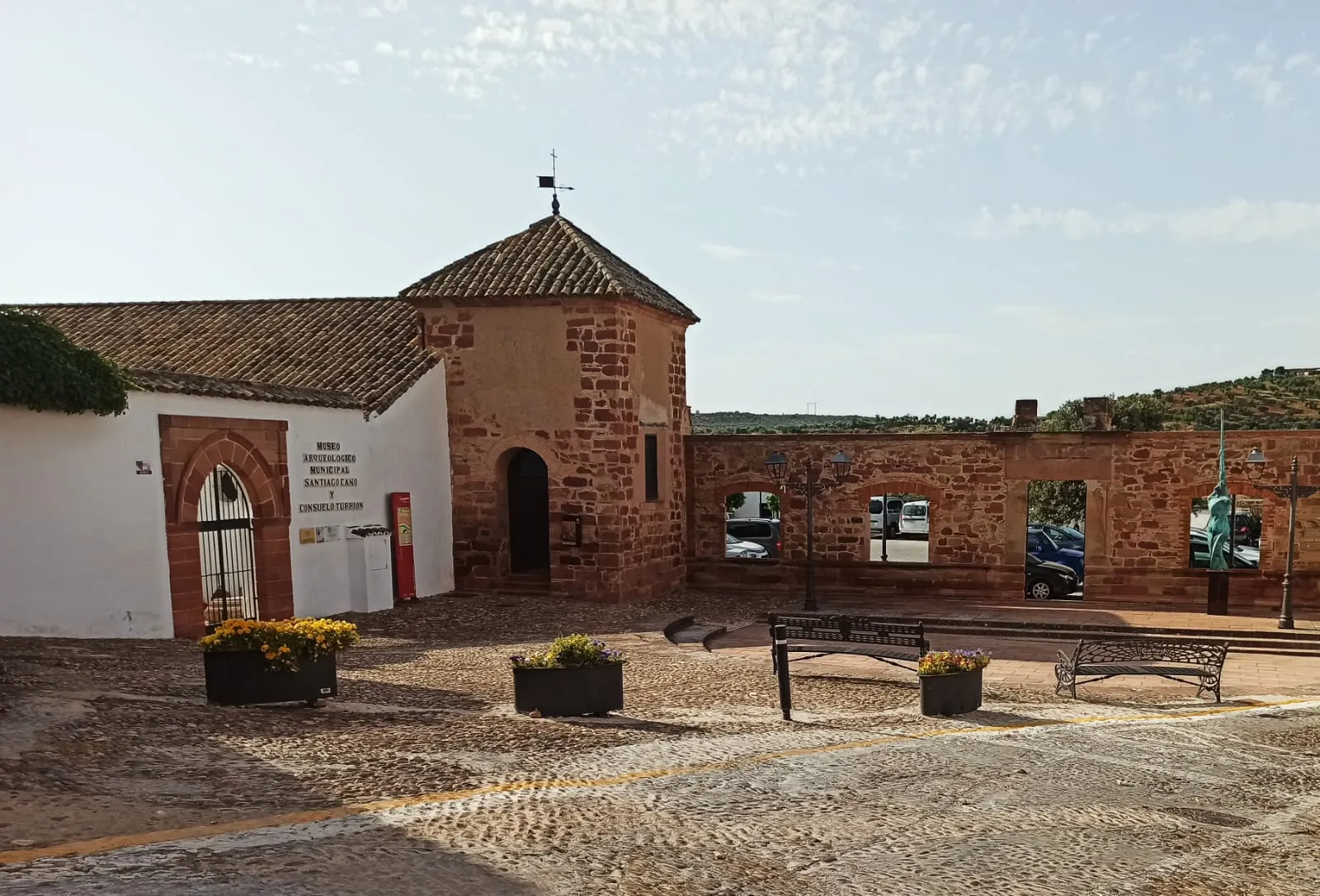 Plaza de Santa María de la Mota en Montoro. Foto: Mª José Gálvez
