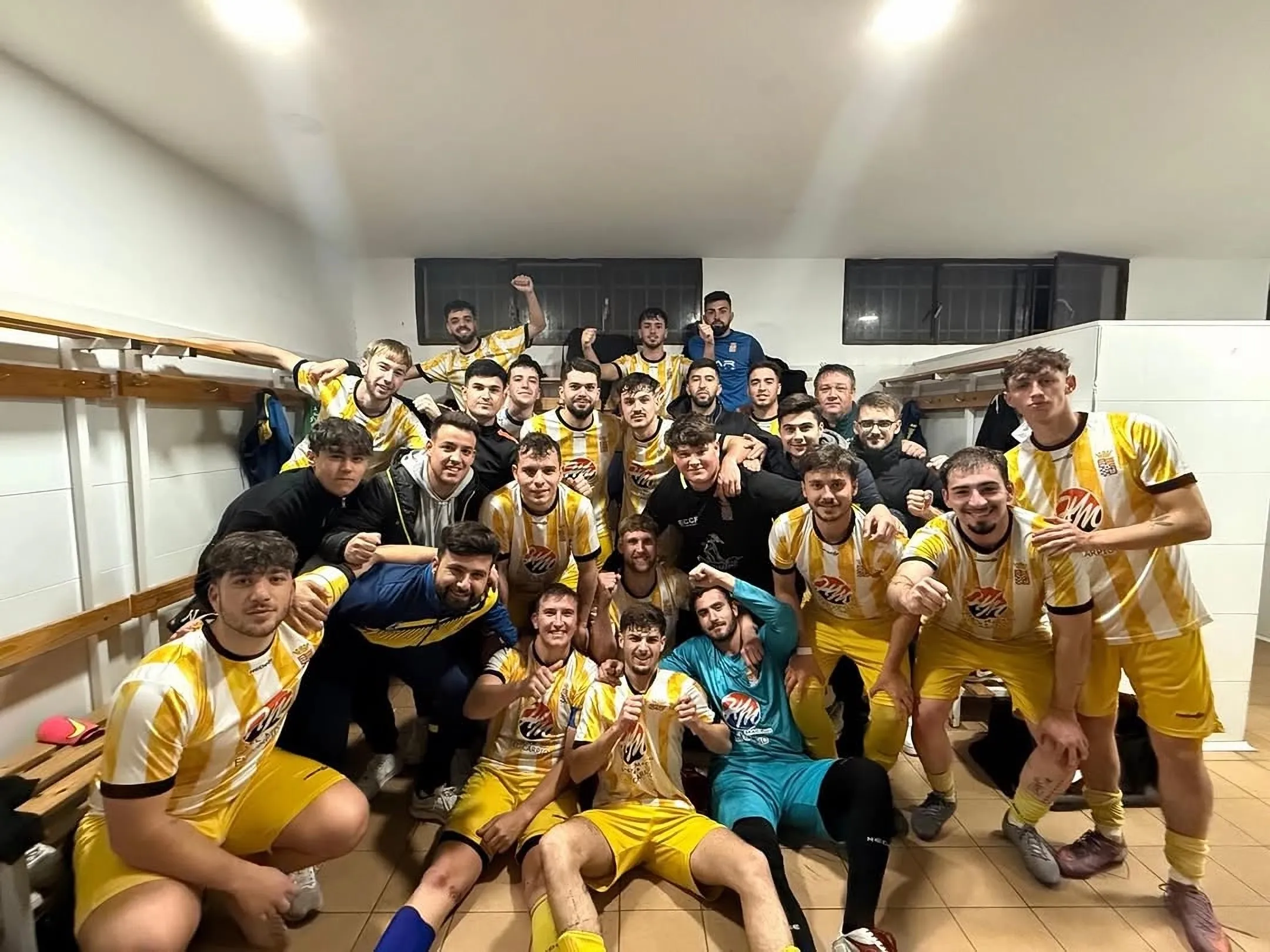 El Carpio C.F. celebra su tercera victoria de la temporada