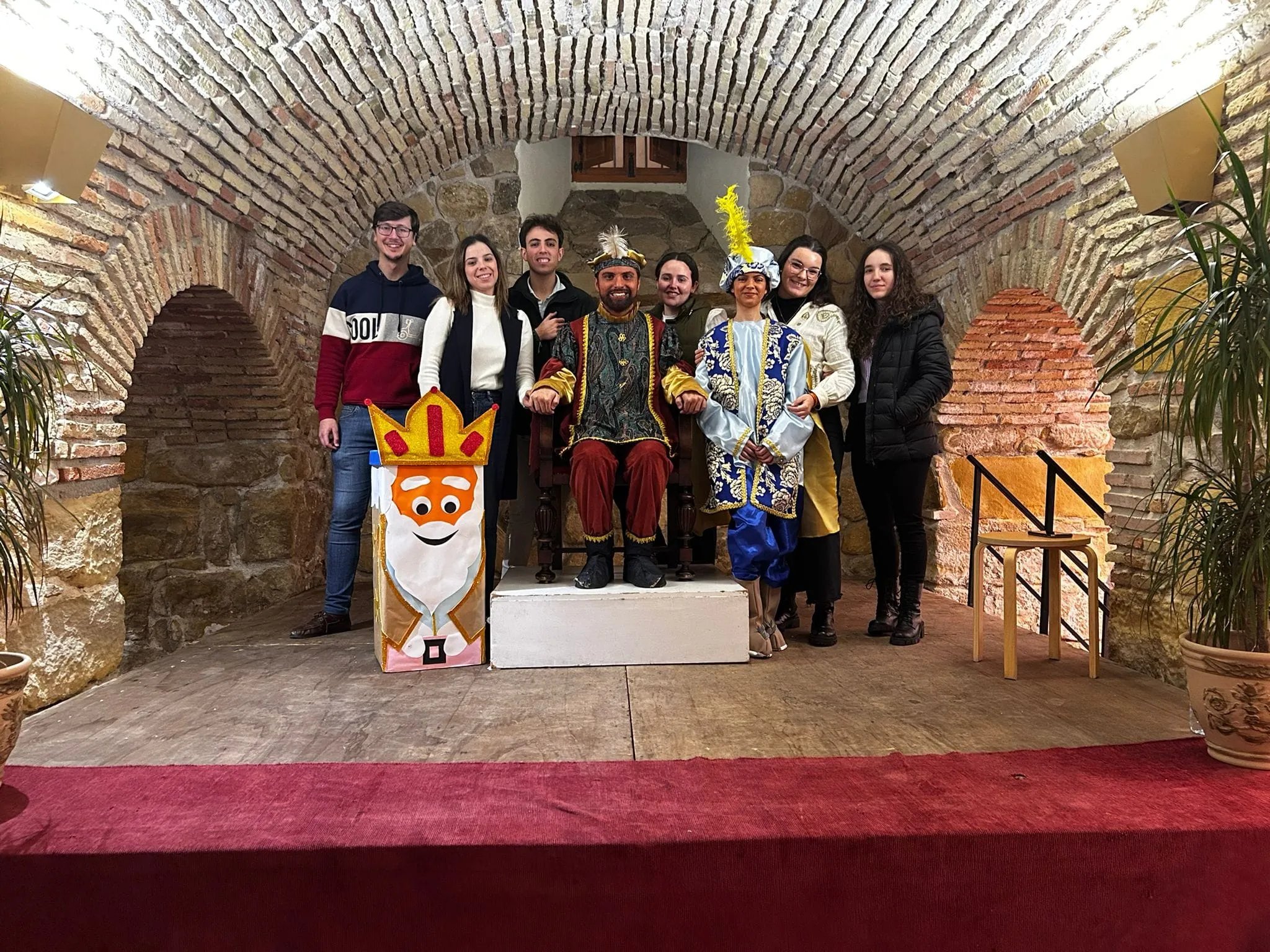 Cartero real en Lopera en la edición pasada