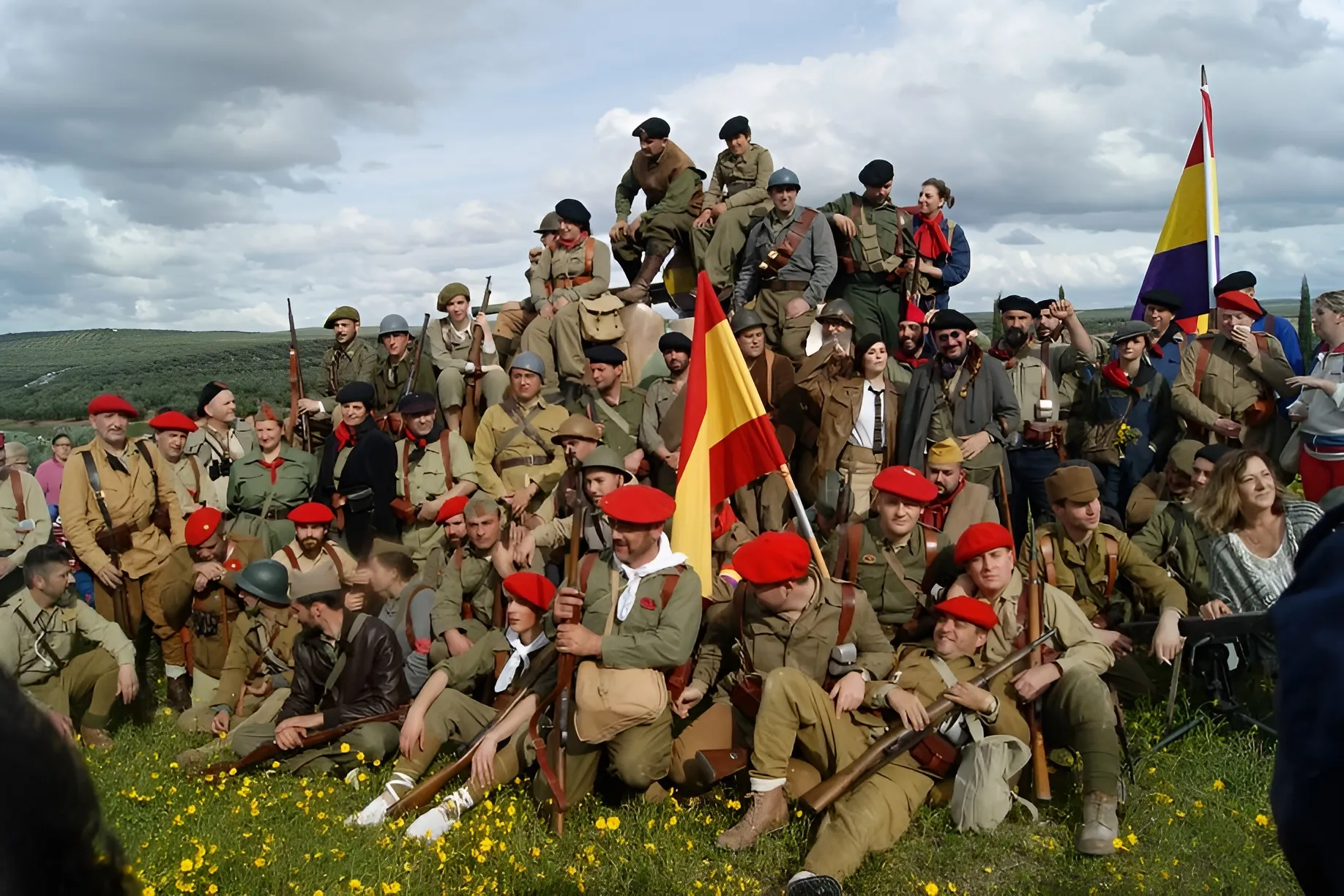 Recreación de la batalla de Lopera