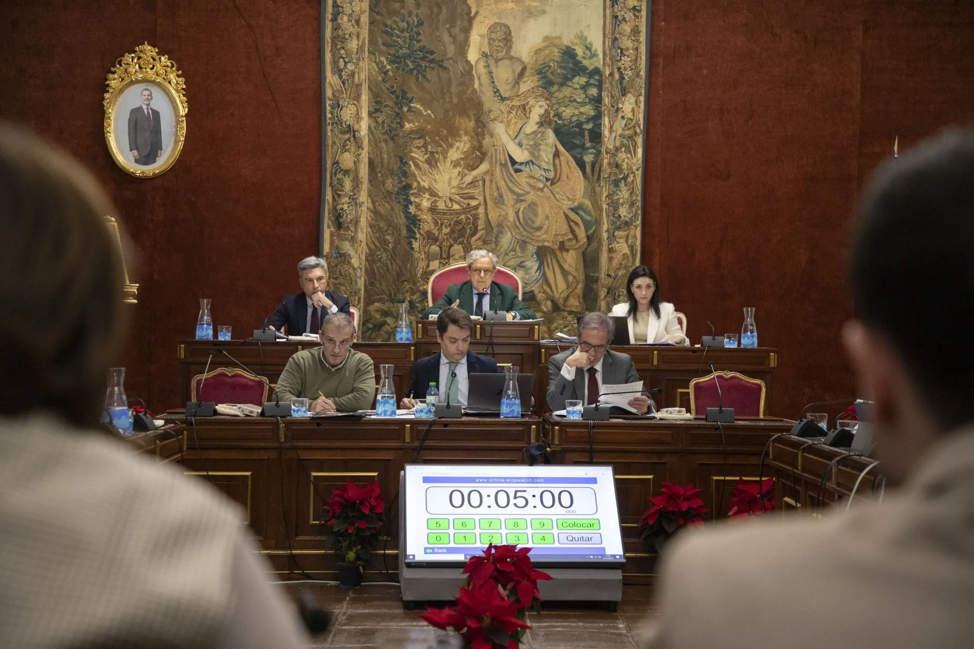 Instante del pleno ordinario de la Diputación de Córdoba