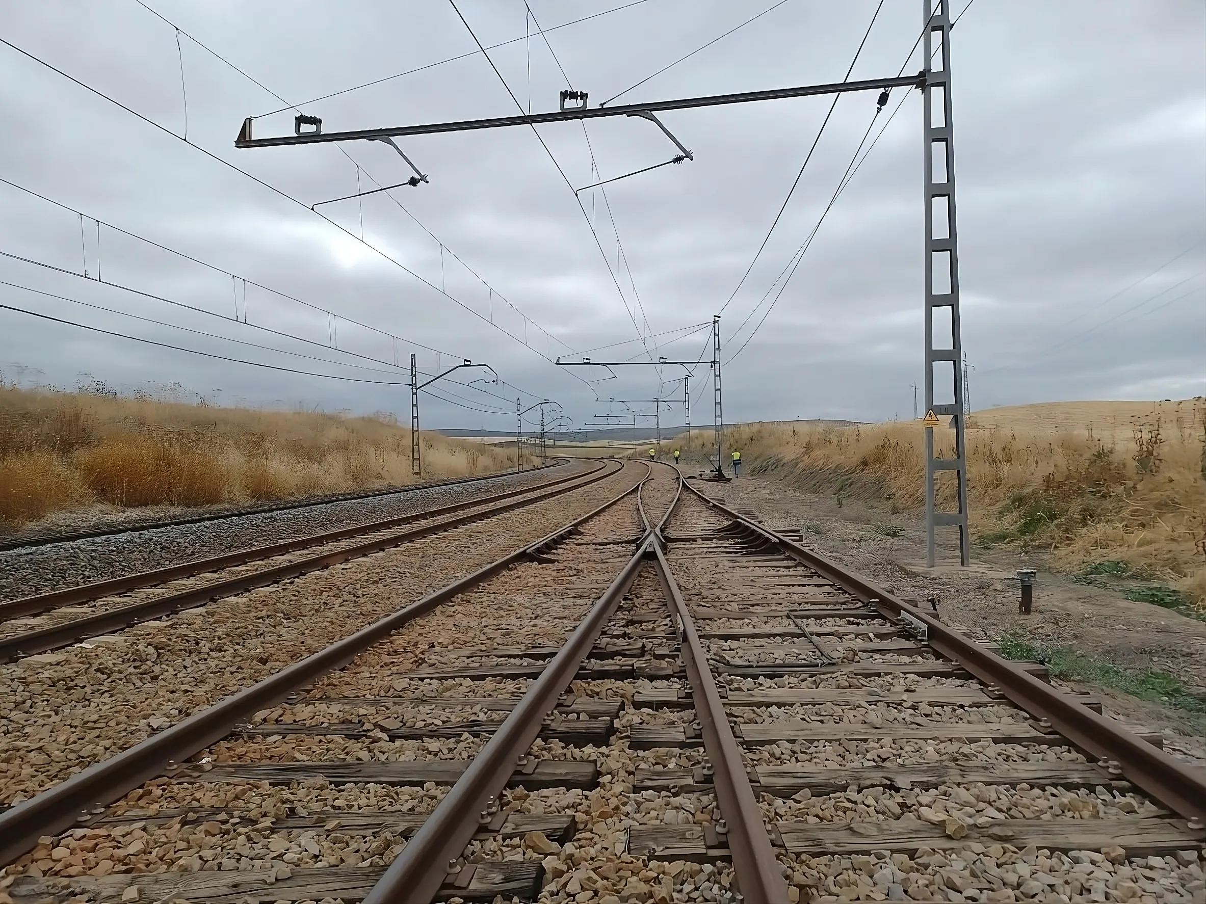 Entorno de la estación de Pedro Abad. Foto: Ministerio de Transportes